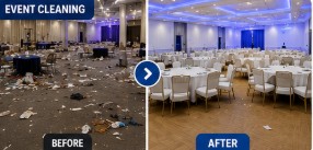 Event cleaning before and after